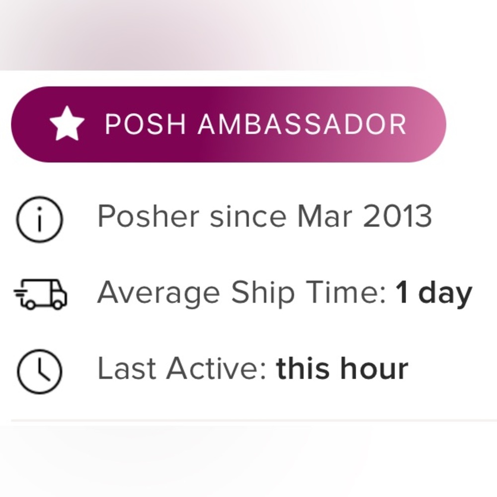 💕🌸I’m A Posh Ambassador! 💕🌸